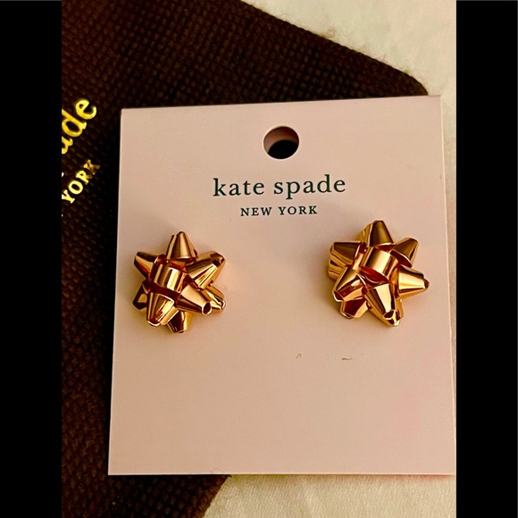 NEW- ♠️ Kate Spade ♠️ bourgeois bow studs